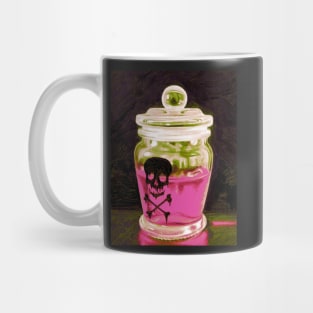 Skull & Crossbones potion glass whisky drinks decanter Mug